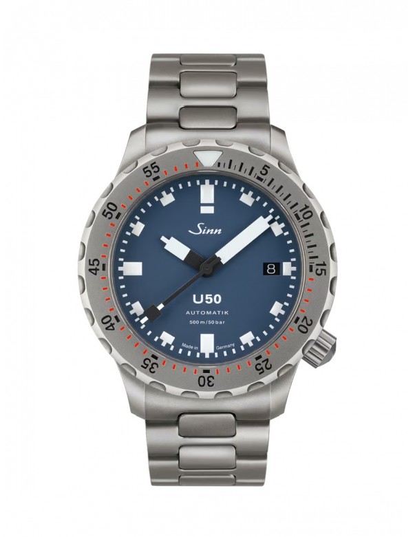 Sinn U50 B with TEGIMENT option / 鋼帶款式
